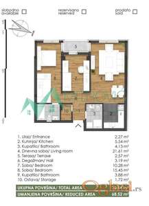 Telep, fenomenalan trosoban stan-izuzetna ponuda