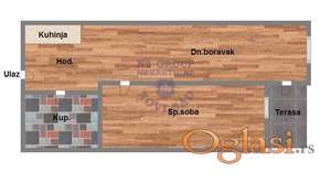 Dvosoban 47m2 Bulevar Evrope