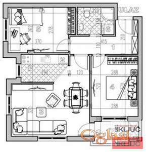 PETROVARADIN, 58m2, Trosoban sa pdv, Izgradnja