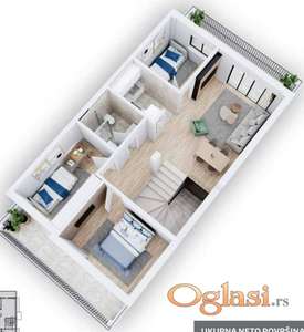 PETROVARADIN - MIŠELUK - 79.00 m2