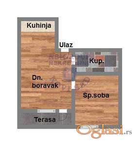 Jednoiposoban stan u izgradnji!