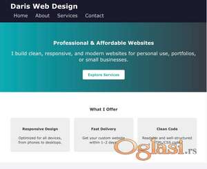 Profesionalni biznis web sajtovi po povoljnoj ceni – responsive i moderni
