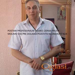Kurs i Obuka za Muško  Zenskog frizera New Models Academy World Centar za obuku   New Models