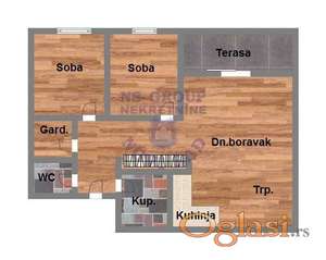 59m2 u izgradnji u Sremskoj Kamenici