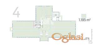 PP-1195m2,PR i I,enterijer prema potrebama zakupca ID#1783