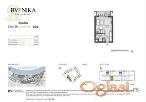 Investicija u luksuz – Studio apartman 32 m² u Beogradu na vodi sa lodjom i garažom!