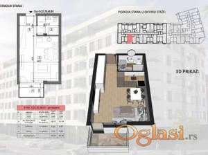Nova Detelinara,garsonjera,izgradnja,povrat PDV-a