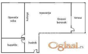 Ledine - stan u izgradnji - građ.dozvola ID#25596