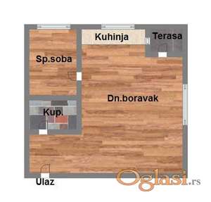 Odličan dvosoban stan na Telepu!
