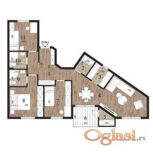 ODLIČNA PRILIKA, ČETVOROSOBAN STAN U IZGRADNJI NA TOP LOKACIJI