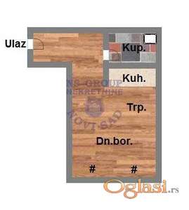 Odlican dvosoban stan u Beocinu!