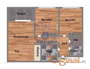 Trosoban stan kod Instituta