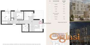 PENTHOUSE sa krovnom terasom i parking mestom - 60 m² - Tatarsko brdo
