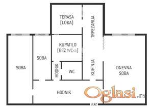 blok 62 ,dvoiposoban,odmah useljiv ID#5706