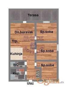 Prodaje se stan na Adicama 68m2