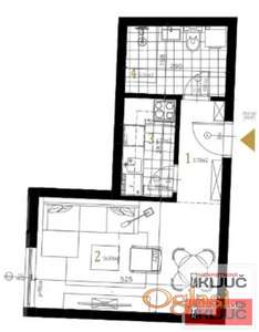 PETROVARADIN, 30m2, Jednosoban sa pdv