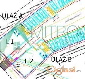 Širi centar ulični lokal u izgradnji  