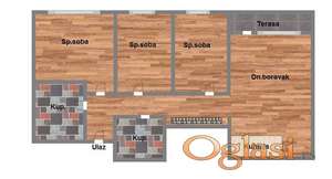 LUX četvorosoban stan u izgradnji na Podbari.