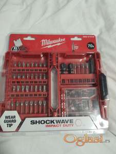 Milwaukee set pinova, novo, extra cena 30 EUR!