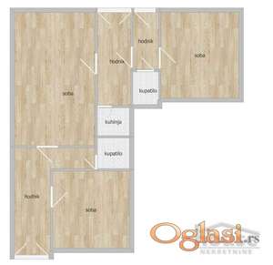 POSLOVNI PROSTOR - NOVI SAD - ZELEZNICKA STANICA - 77m2 - 80000 evra