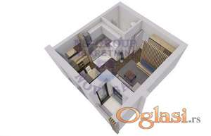 Garsonjera, 27m2 Miseluk