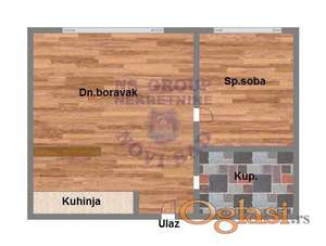 Odlican stan u izgradnji na Adicama, 33m2