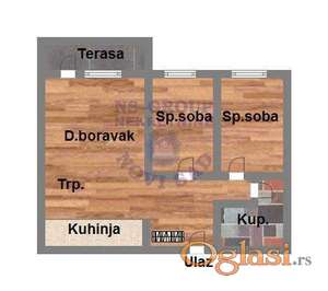 Fenomenalna izgradnja na veoma urbanoj lokaciji .