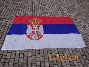 Zastava Srbije - 200x120cm - Velika