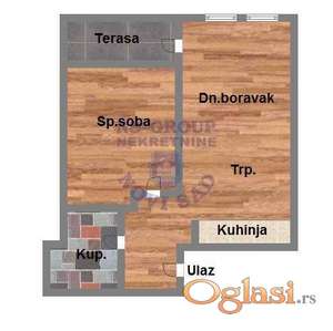 Dvosoban - 44m2 - Trandžament