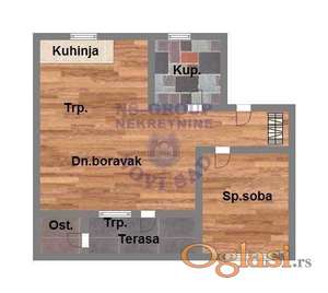 Dvosoban stan na Karagači!