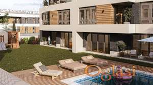 Izgradnja, lux kompleks, pogled na ceo grad