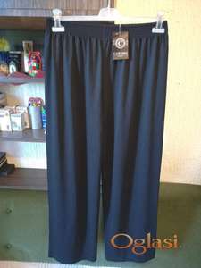 Nove zenske pantalone za punije dame Cadoro Crne 2XL 3XL Novo