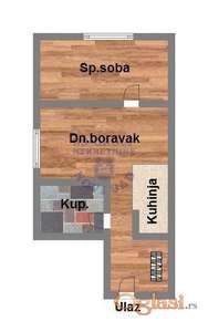 Izgradnja 2026! Jednoiposoban stan na Adicama!