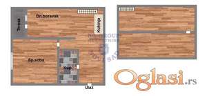 - 54m2 - Dvoiposoban - PODBARA -