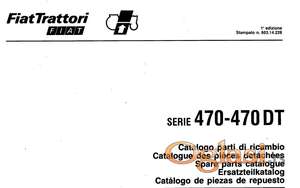 Fiat 470 - 470 DT Katalog delova