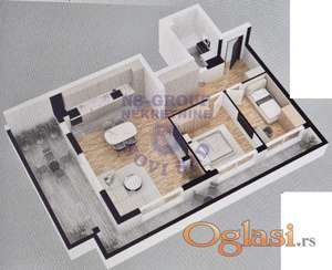 Odlična izgradnja, dvoiposoban stan, PDV, Telep! 90m2