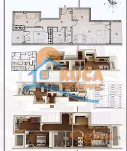 Trosoban stan 73m2 novogradnja, Pantelej