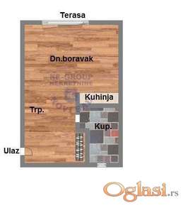 Garsonjera na Kllisi 22m2