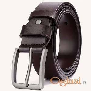 Muški kožni kaiš 130cm braon novi kaiš BG i PA