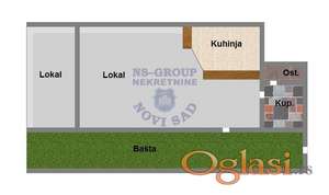 Lokal u centru Novog Sada 30m2
