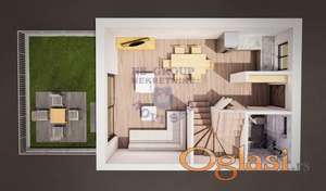 Troiposoban stan na mirnoj, porodičnoj lokaciji, Sajlovo!