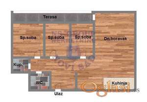 Stan na prodaju Petrovaradin 77m2, 574845