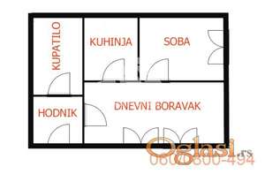 1.5 stan u Žarkovu, Vladimira Matijevića ID#2683