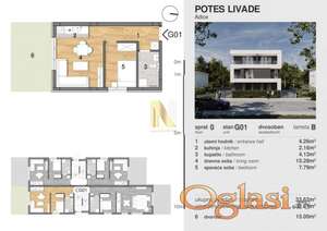Adice - premium kvalitet gradnje - 1.5 stan/garaža - cena sa PDV-om