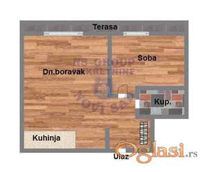 38m2, Izgradnja na Telepu