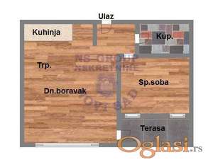 Dvosoban stan na Adicama, 45m2