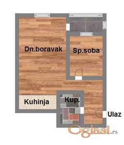 Som. Bulevar izgradnja dvosoban 47m2