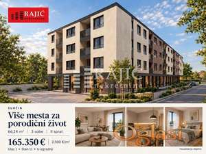 Surčin,lux,66m2,3.0-u izgradnji #4642
