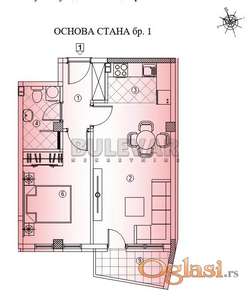 Novogradnja na Crvenom pevcu, 1.5, 49 m2, povrat PDV-a