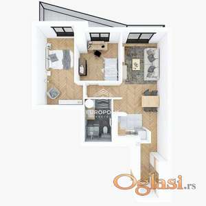 Novogradnja, 2.5, 71m2, Voždovac ID#9285